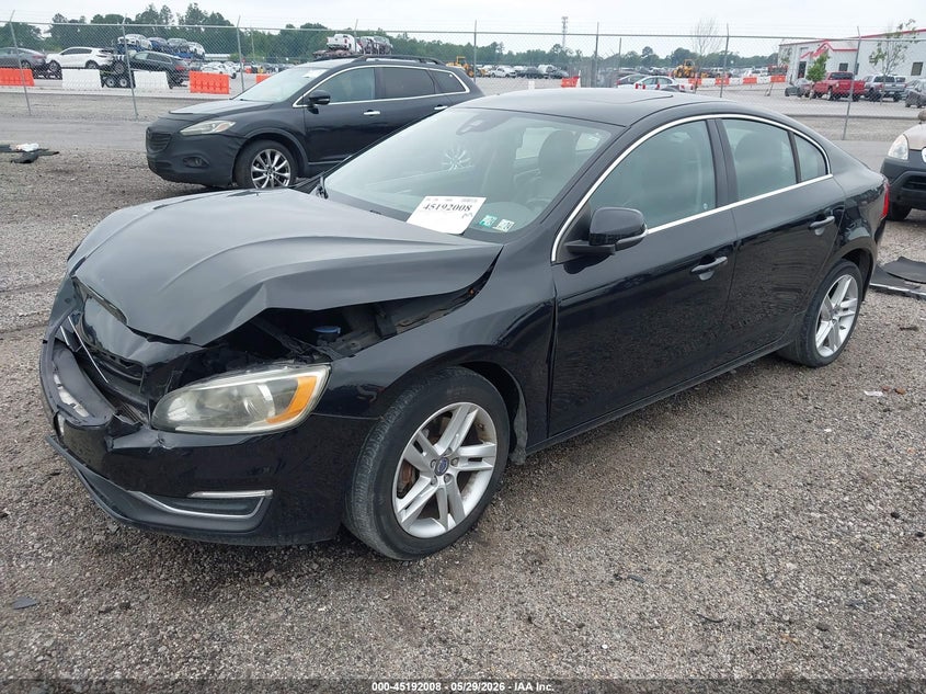 2014 Volvo S60 VIN YV1612FSXE1270943 IAAI salvage auction — FRONT END, Salvage Title, sold $1,250 on 2026-07-15 (photo 2)