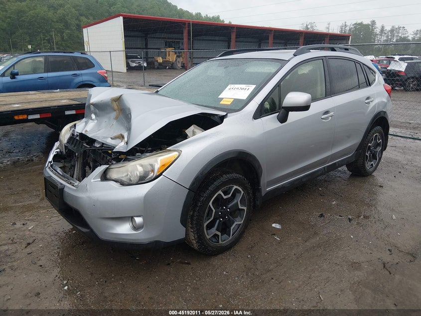 2014 Subaru Xv VIN JF2GPAVCXE8348143 IAAI salvage auction — FRONT END, Salvage Title, sold $600 on 2026-07-18 (photo 2)