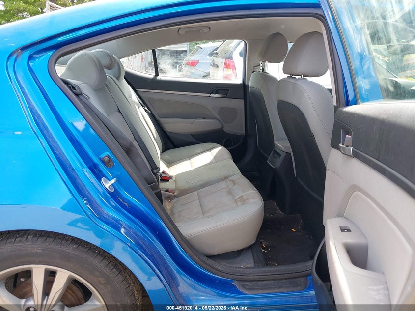 2017 Hyundai Elantra VIN 5NPD84LF2HH064959 IAAI salvage auction — LEFT REAR, Mv-907A (New York), sold $1,700 on 2026-07-17 (photo 8)