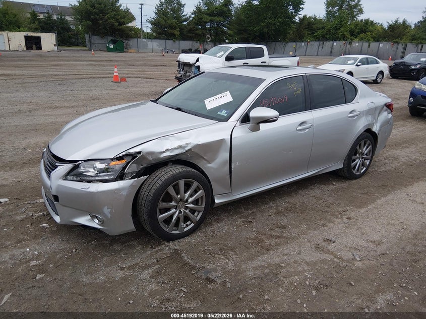 2015 Lexus VIN JTHCE1BL8FA002608 IAAI salvage auction — LEFT SIDE, Salvage (New Jersey), sold $3,350 on 2026-07-28 (photo 2)