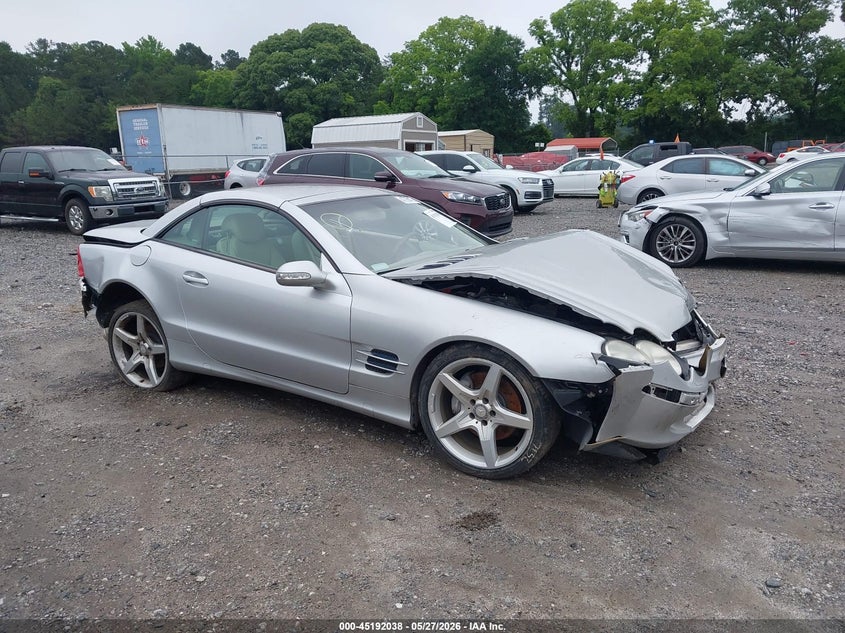 2003 Mercedes-benz Sl-class VIN WDBSK75F33F045121 IAAI salvage auction — FRONT & REAR, Salvage (Georgia), sold $400 on 2026-07-24 (photo 1)