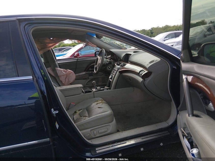 2007 Acura Rl VIN JH4KB16617C002013 IAAI salvage auction — LEFT SIDE, Salvage - Greater Than 75% (Maryland), sold $400 on 2026-07-06 (photo 5)