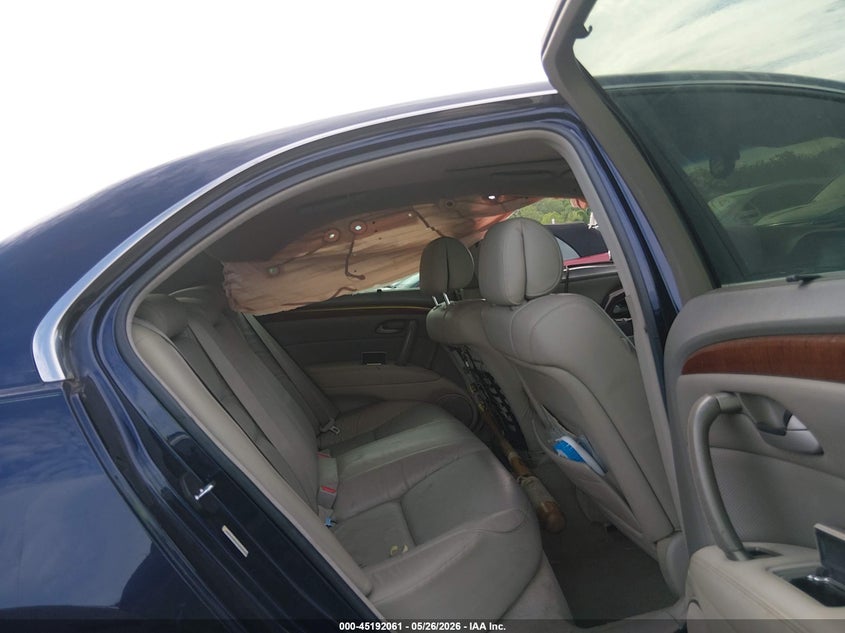 2007 Acura Rl VIN JH4KB16617C002013 IAAI salvage auction — LEFT SIDE, Salvage - Greater Than 75% (Maryland), sold $400 on 2026-07-06 (photo 8)