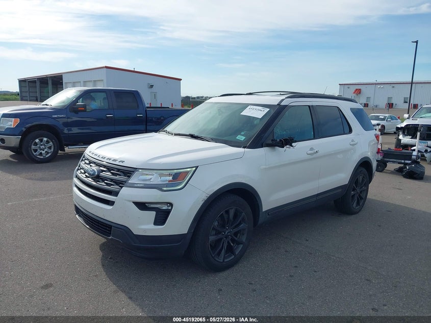 2018 Ford Explorer VIN 1FM5K8D89JGB50949 IAAI salvage auction — HAIL, Salvage Title, sold $6,000 on 2026-08-03 (photo 2)