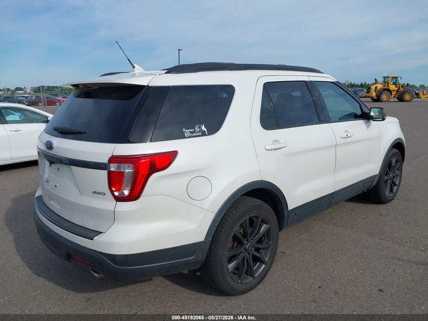 2018 Ford Explorer VIN 1FM5K8D89JGB50949 IAAI salvage auction — HAIL, Salvage Title, sold $6,000 on 2026-08-03 (photo 4)