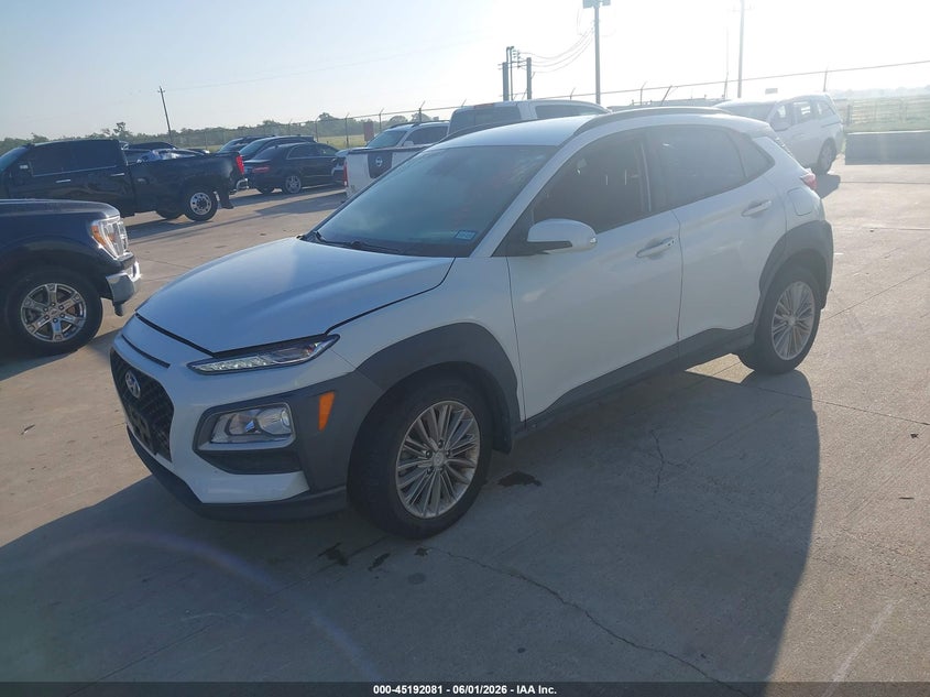 2021 Hyundai Kona VIN KM8K2CAA5MU611860 IAAI salvage auction — HAIL, Original (Texas), sold $7,975 on 2026-07-10 (photo 2)
