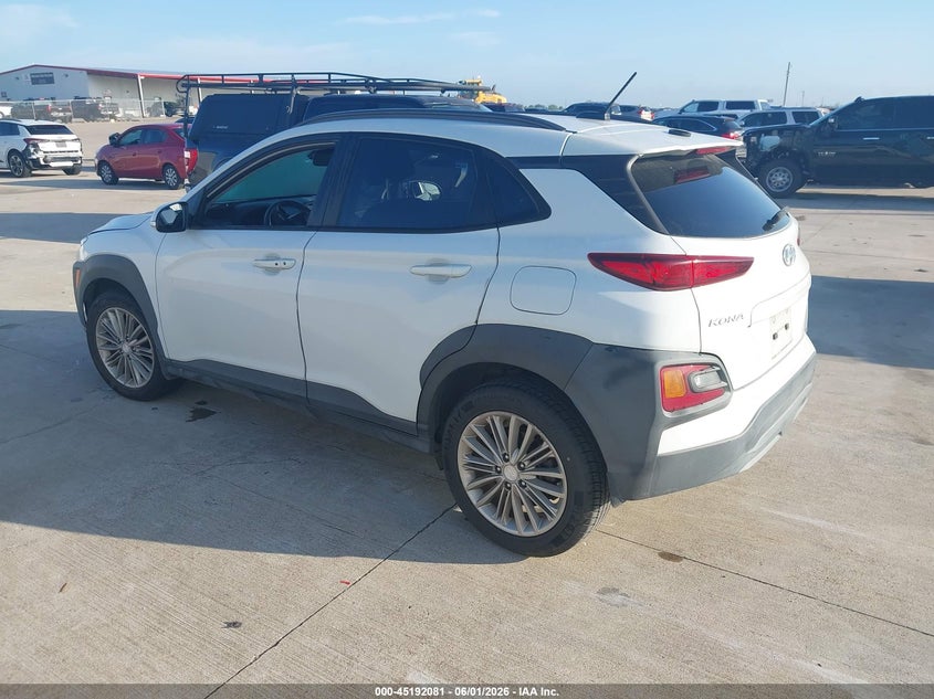 2021 Hyundai Kona VIN KM8K2CAA5MU611860 IAAI salvage auction — HAIL, Original (Texas), sold $7,975 on 2026-07-10 (photo 3)