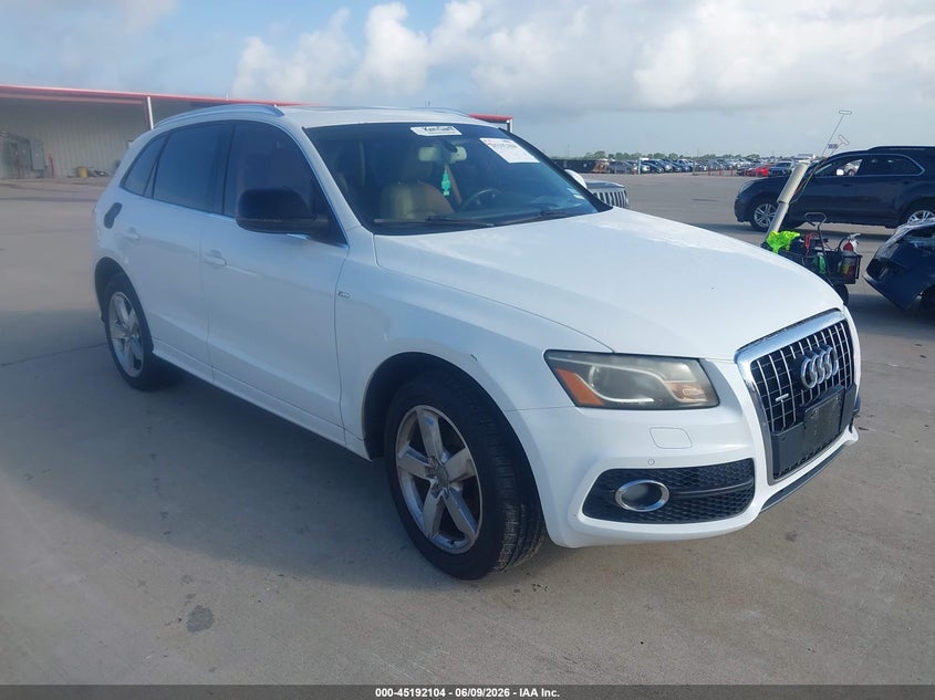 2012 Audi Q5 VIN WA1DKAFP5CA123307 IAAI salvage auction — REPOSSESSION, Salvage Title, sold $950 on 2026-07-10 (photo 1)