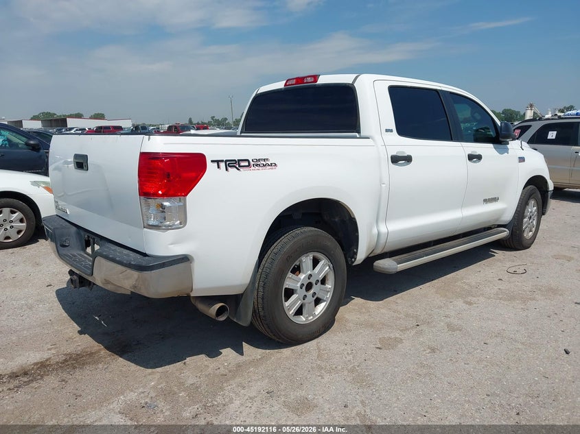 2010 Toyota Tundra VIN 5TFEY5F11AX085810 IAAI salvage auction — HAIL, Original (Texas), sold $5,350 on 2026-07-14 (photo 4)