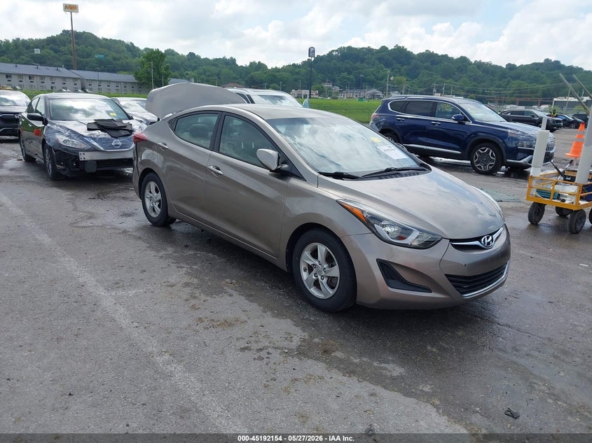 2015 Hyundai Elantra VIN 5NPDH4AE7FH566339 IAAI salvage auction — REAR END, Salvage Title, sold $1,400 on 2026-07-28 (photo 1)