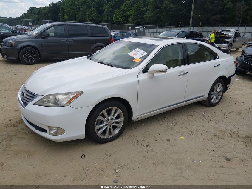 2010 Lexus Es 350 VIN JTHBK1EG3A2402484 IAAI salvage auction — REAR END, Salvage (Georgia), sold $675 on 2026-07-23 (photo 2)