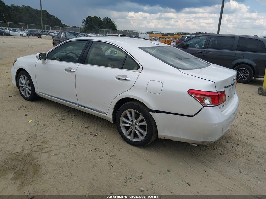 2010 Lexus Es 350 VIN JTHBK1EG3A2402484 IAAI salvage auction — REAR END, Salvage (Georgia), sold $675 on 2026-07-23 (photo 3)
