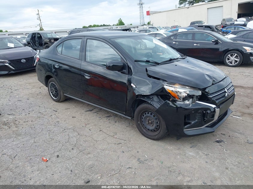 2023 Mitsubishi Mirage VIN ML32FUFJ4PHF01330 IAAI salvage auction — FRONT END, Salvage (Georgia), sold $2,100 on 2026-07-08 (photo 1)