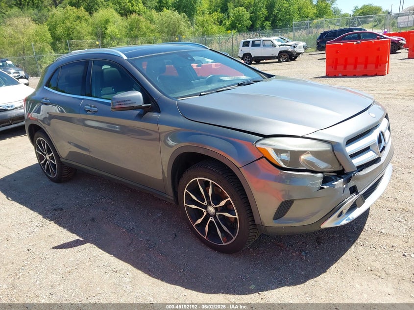 2017 Mercedes-benz Gla-klasse VIN WDCTG4GB9HJ322840 IAAI salvage auction — FRONT END, Salvage (Illinois), sold $4,550 on 2026-07-16 (photo 1)