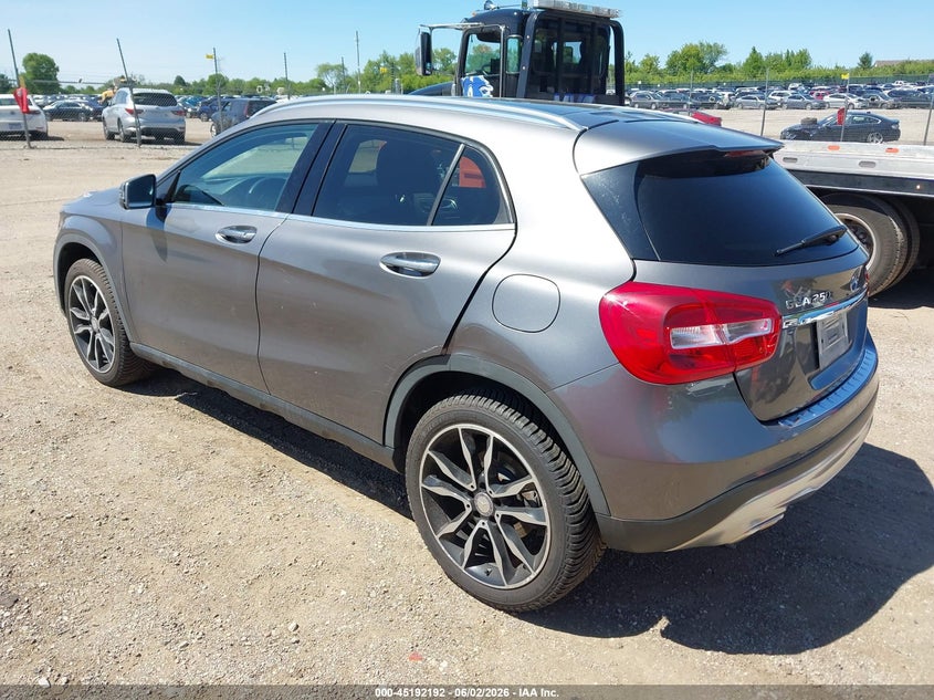 2017 Mercedes-benz Gla-klasse VIN WDCTG4GB9HJ322840 IAAI salvage auction — FRONT END, Salvage (Illinois), sold $4,550 on 2026-07-16 (photo 3)