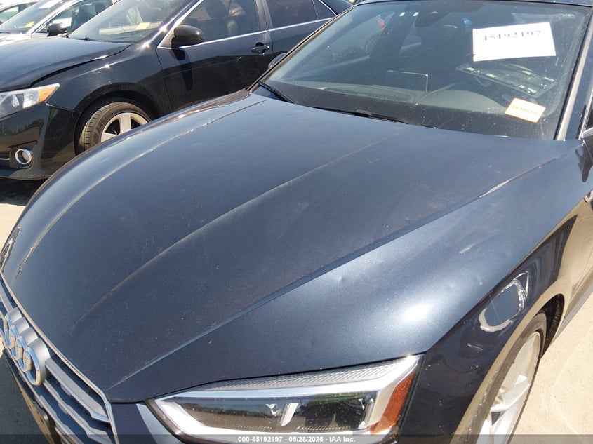 2018 Audi A5 VIN WAUENCF53JA122937 IAAI salvage auction — HAIL, Salvage (Ohio), sold $8,200 on 2026-08-22 (photo 6)