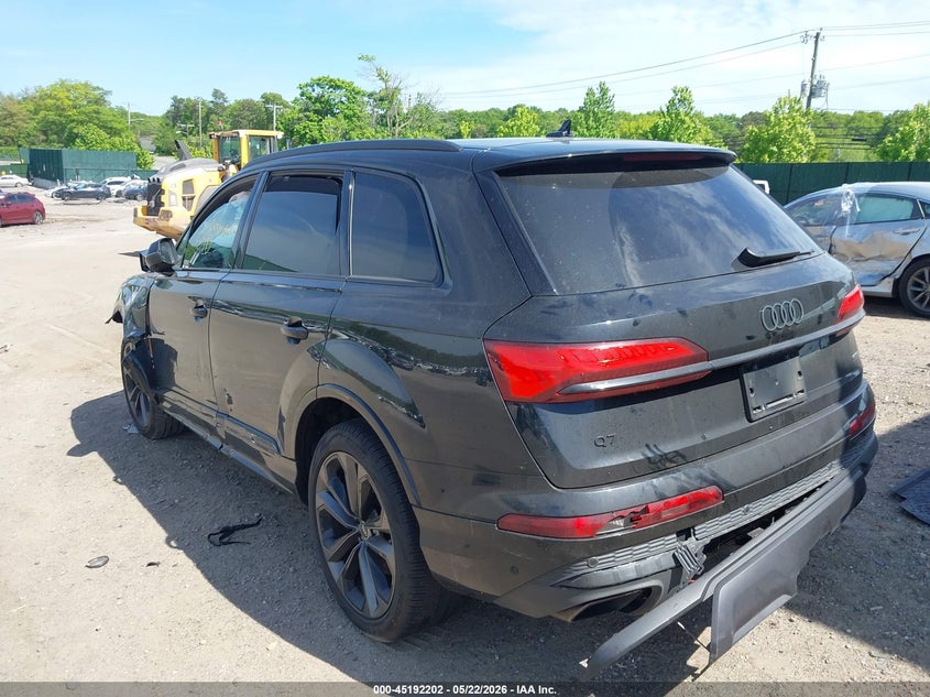 2025 Audi Q7 VIN WA1LVBF70SD023881 IAAI salvage auction — BIO HAZARD, Mv-907A (New York), sold $7,575 on 2026-07-21 (photo 3)