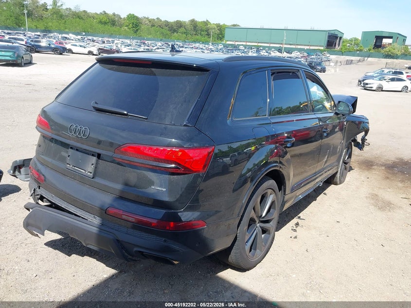 2025 Audi Q7 VIN WA1LVBF70SD023881 IAAI salvage auction — BIO HAZARD, Mv-907A (New York), sold $7,575 on 2026-07-21 (photo 4)