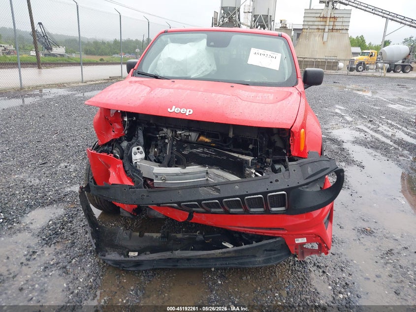 2023 Jeep Renegade VIN ZACNJDB17PPP67457 IAAI salvage auction — FRONT END, Salvage (North Carolina), sold $1,400 on 2026-08-20 (photo 6)