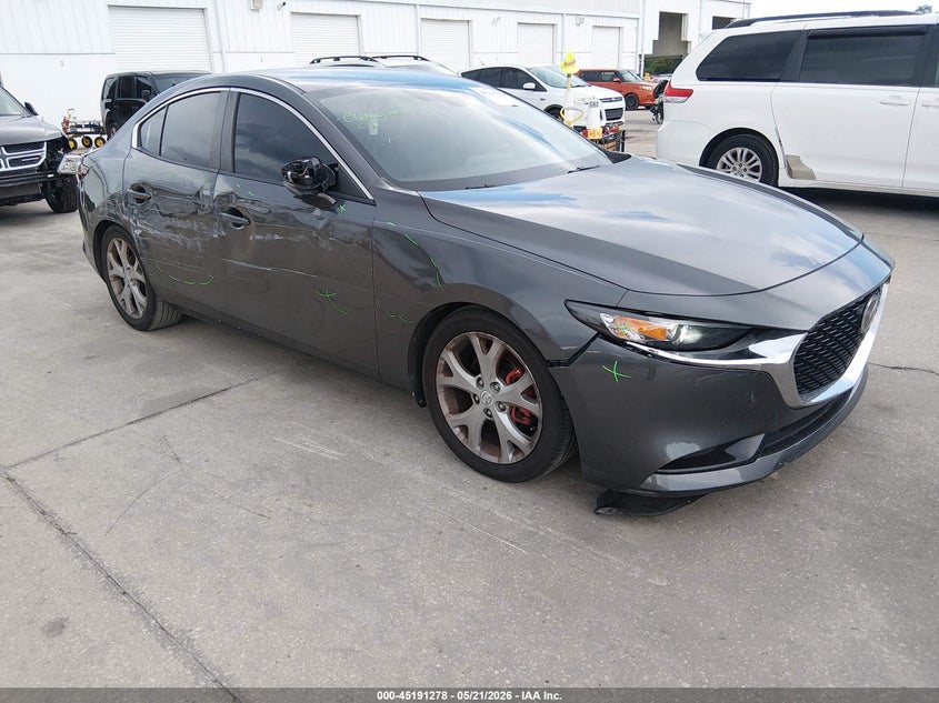 2019 Mazda 3 VIN JM1BPACL5K1108126 IAAI salvage auction — RIGHT SIDE, Rebuildable (Florida), sold $2,725 on 2026-07-08 (photo 1)