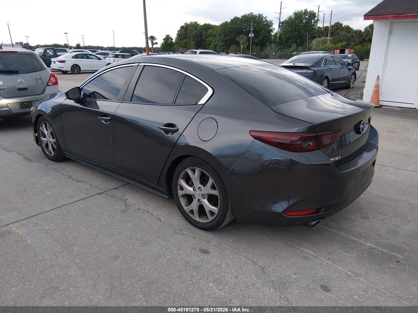 2019 Mazda 3 VIN JM1BPACL5K1108126 IAAI salvage auction — RIGHT SIDE, Rebuildable (Florida), sold $2,725 on 2026-07-08 (photo 3)