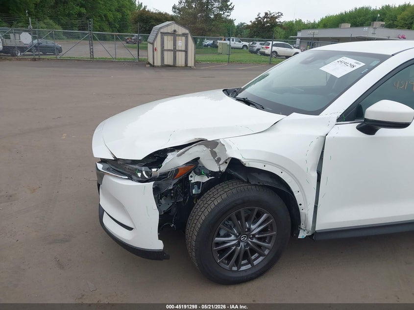 2021 Mazda Cx-5 VIN JM3KFBCM6M0366477 IAAI salvage auction — LEFT FRONT, Salvage (Connecticut), sold $9,700 on 2026-07-09 (photo 6)