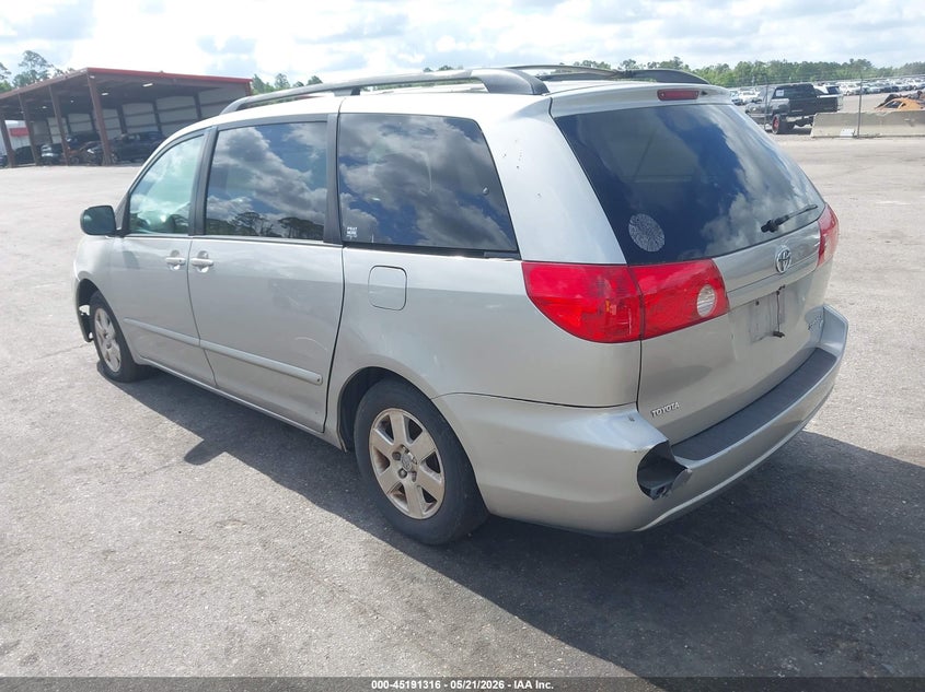 2008 Toyota Sienna VIN 5TDZK23CX8S134025 IAAI salvage auction — NORMAL WEAR, Clear (New York), sold $375 on 2026-07-21 (photo 3)