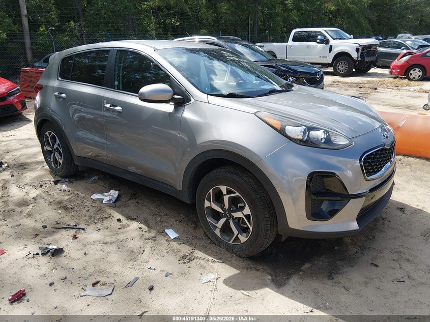 2022 Kia Sportage VIN KNDPM3AC1N7008684 IAAI salvage auction — LEFT SIDE, Salvage (South Carolina), sold $2,200 on 2026-07-21 (photo 1)