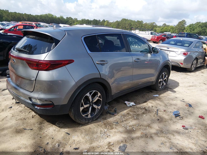 2022 Kia Sportage VIN KNDPM3AC1N7008684 IAAI salvage auction — LEFT SIDE, Salvage (South Carolina), sold $2,200 on 2026-07-21 (photo 4)
