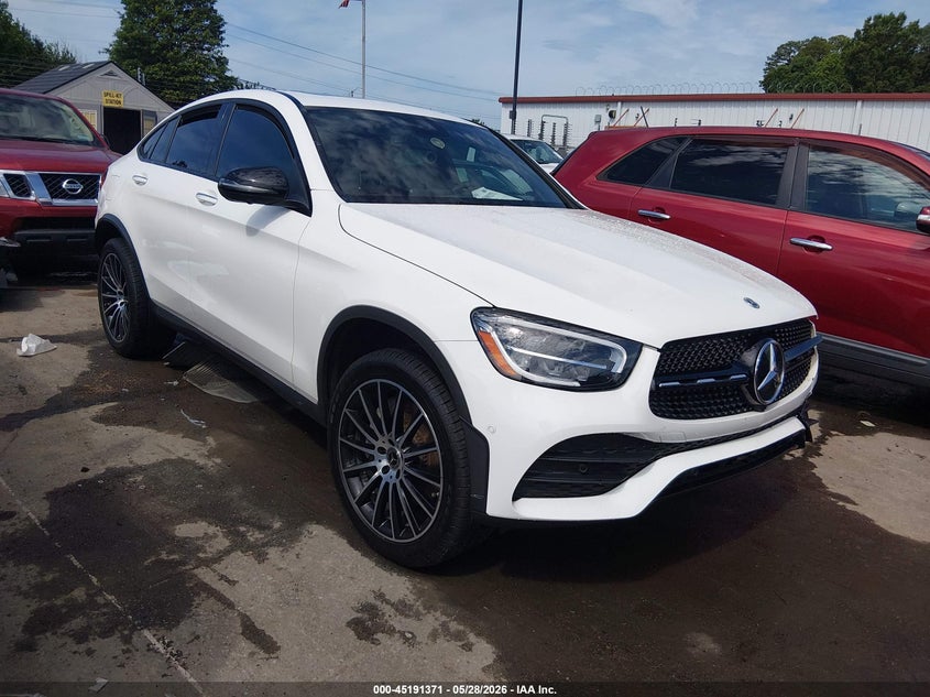 2022 Mercedes-benz Glc VIN W1N0J8EB1NG113484 IAAI salvage auction — LEFT SIDE, Salvage Title, sold $14,200 on 2026-07-29 (photo 1)