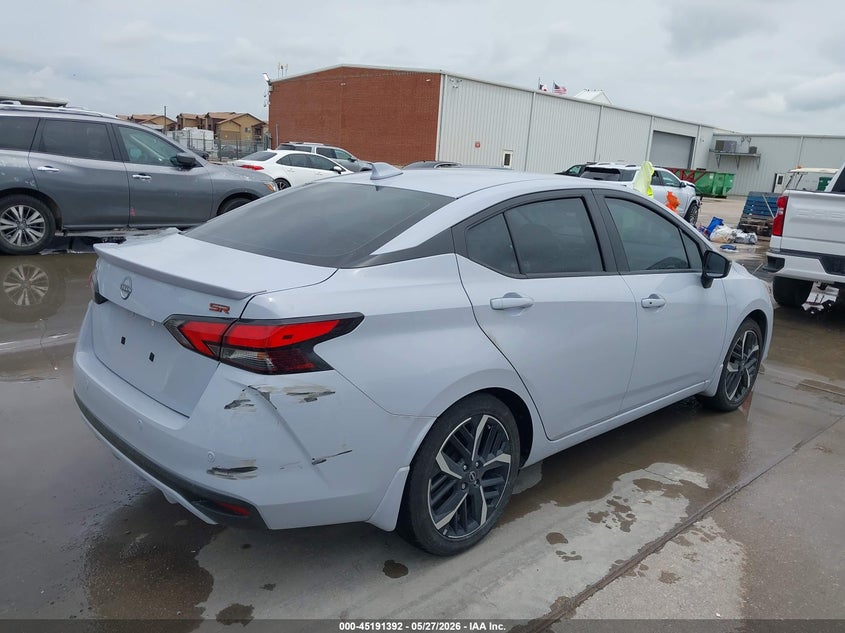 2025 Nissan Versa VIN 3N1CN8FV3SL813826 IAAI salvage auction — LEFT SIDE, Original (Texas), sold $8,800 on 2026-08-19 (photo 4)