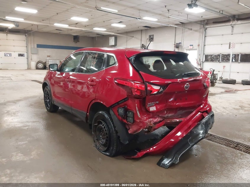 2018 Nissan Rogue VIN JN1BJ1CR6JW255324 IAAI salvage auction — FRONT END, Salvage Title, sold $1,200 on 2026-07-20 (photo 3)