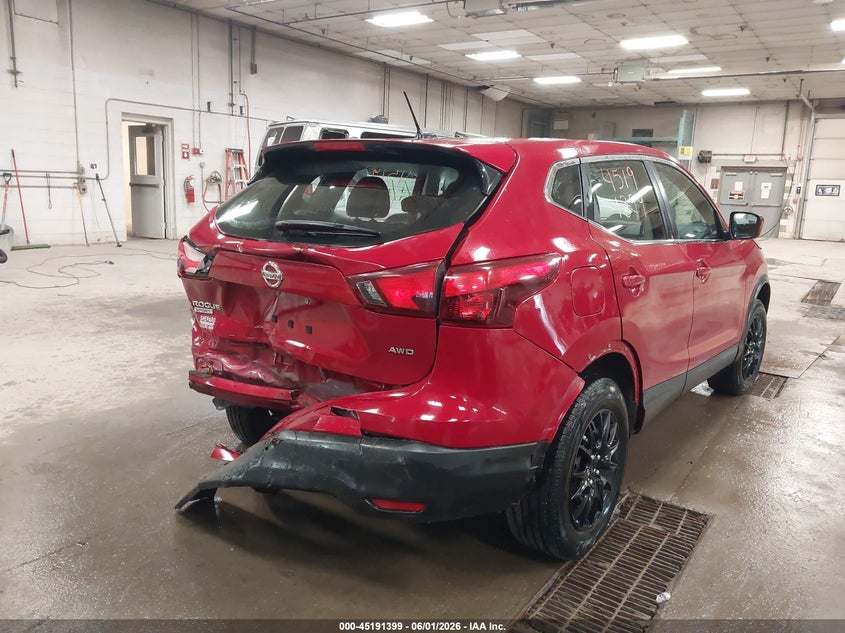 2018 Nissan Rogue VIN JN1BJ1CR6JW255324 IAAI salvage auction — FRONT END, Salvage Title, sold $1,200 on 2026-07-20 (photo 4)