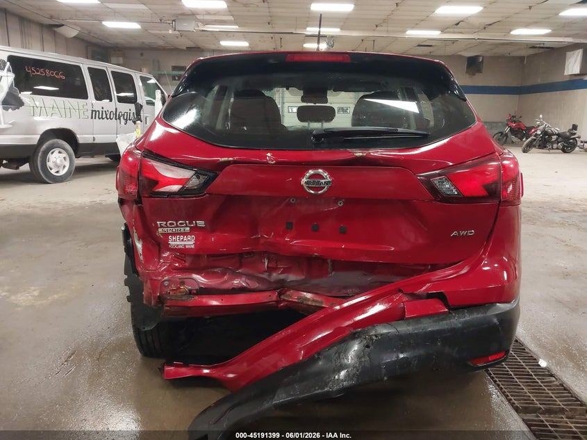 2018 Nissan Rogue VIN JN1BJ1CR6JW255324 IAAI salvage auction — FRONT END, Salvage Title, sold $1,200 on 2026-07-20 (photo 6)