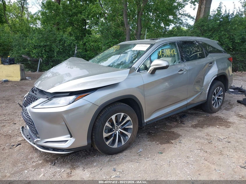 2021 Lexus Rx VIN JTJHZKFA6M2032463 IAAI salvage auction — FRONT END, Salvage (Indiana), sold $7,200 on 2026-07-08 (photo 2)