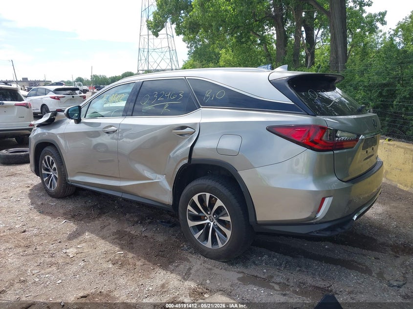 2021 Lexus Rx VIN JTJHZKFA6M2032463 IAAI salvage auction — FRONT END, Salvage (Indiana), sold $7,200 on 2026-07-08 (photo 3)