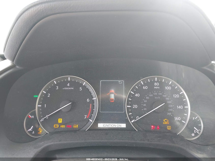 2021 Lexus Rx VIN JTJHZKFA6M2032463 IAAI salvage auction — FRONT END, Salvage (Indiana), sold $7,200 on 2026-07-08 (photo 7)
