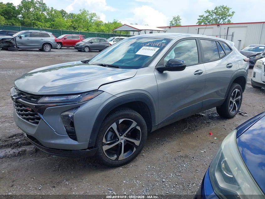 2024 Chevrolet Trax VIN KL77LGE29RC100163 IAAI salvage auction — RIGHT FRONT, Salvage (Kentucky), sold $2,800 on 2026-07-29 (photo 2)