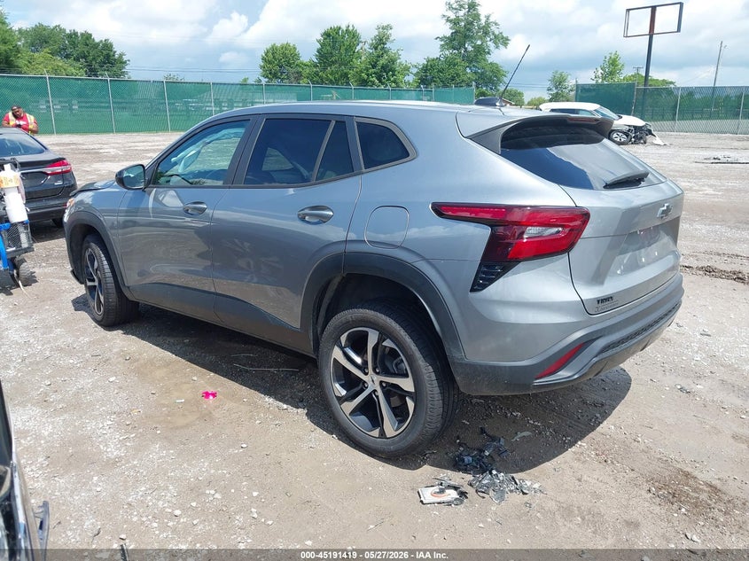 2024 Chevrolet Trax VIN KL77LGE29RC100163 IAAI salvage auction — RIGHT FRONT, Salvage (Kentucky), sold $2,800 on 2026-07-29 (photo 3)
