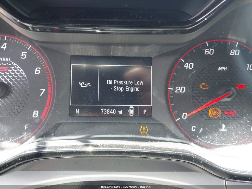 2024 Chevrolet Trax VIN KL77LGE29RC100163 IAAI salvage auction — RIGHT FRONT, Salvage (Kentucky), sold $2,800 on 2026-07-29 (photo 7)