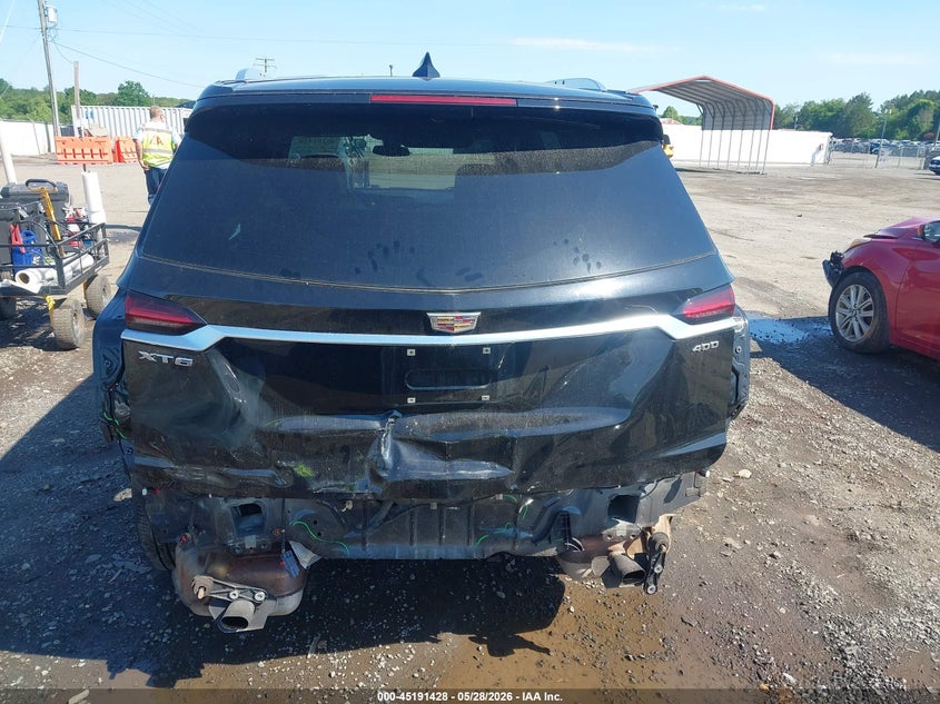 2022 Cadillac Xt6 VIN 1GYKPCRS2NZ129171 IAAI salvage auction — REAR END, Salvage Title, sold $9,500 on 2026-10-20 (photo 6)