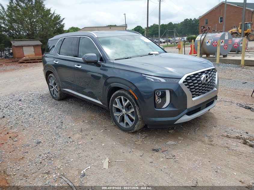 2021 Hyundai Palisade VIN KM8R54HE5MU237688 IAAI salvage auction — LEFT REAR, Salvage Title, sold $7,250 on 2026-07-20 (photo 1)