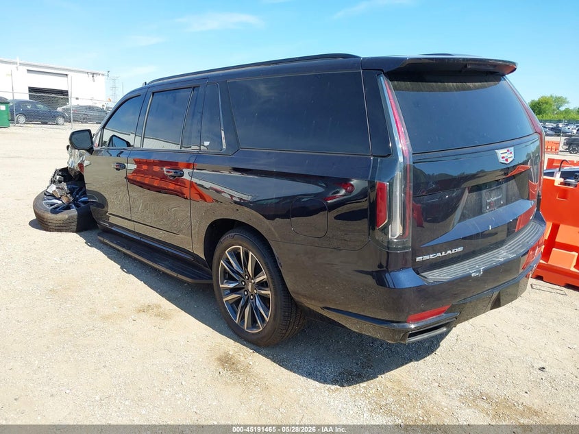 2021 Cadillac Escalade VIN 1GYS4RKL2MR439320 IAAI salvage auction — LEFT FRONT, Salvage Title, sold $26,850 on 2026-07-20 (photo 3)
