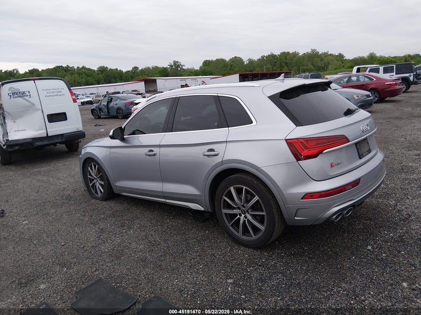 2023 Audi Sq5 VIN WA1B4AFY9P2006758 IAAI salvage auction — FRONT END, Salvage - Greater Than 75% (Maryland), sold $13,850 on 2026-08-17 (photo 3)