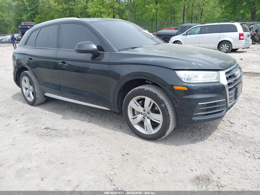 2018 Audi Q5 VIN WA1ANAFY6J2001114 IAAI salvage auction — REAR END, Mv-907A (New York), sold $6,900 on 2026-07-21 (photo 1)