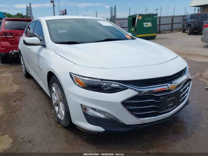2023 Chevrolet Malibu VIN 1G1ZD5ST4PF222170 IAAI salvage auction — HAIL, Clear (Oklahoma), sold $8,675 on 2026-07-29 (photo 1)