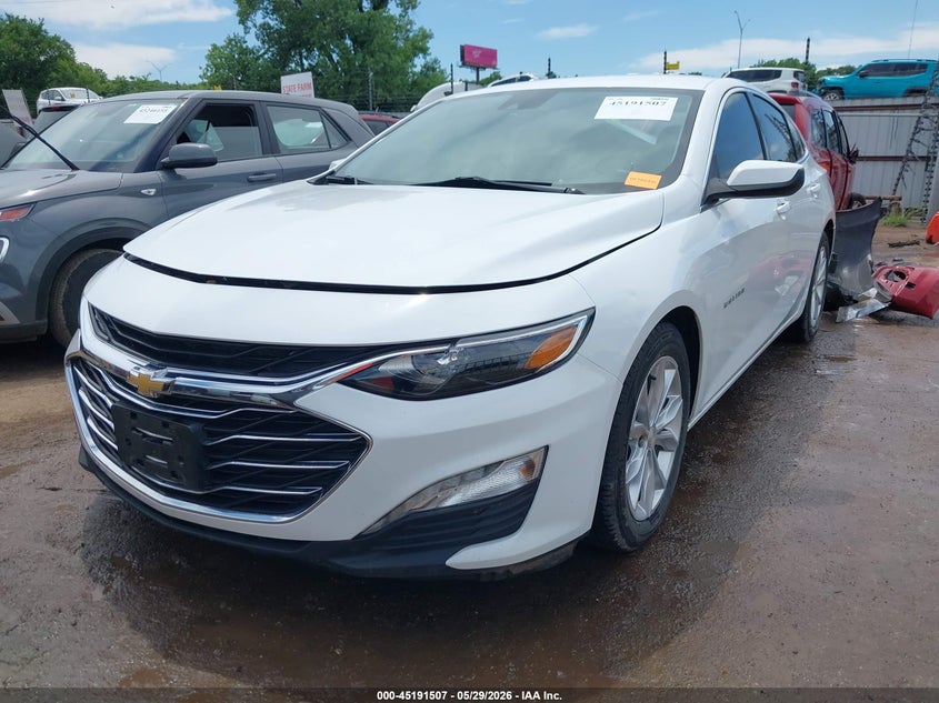 2023 Chevrolet Malibu VIN 1G1ZD5ST4PF222170 IAAI salvage auction — HAIL, Clear (Oklahoma), sold $8,675 on 2026-07-29 (photo 2)