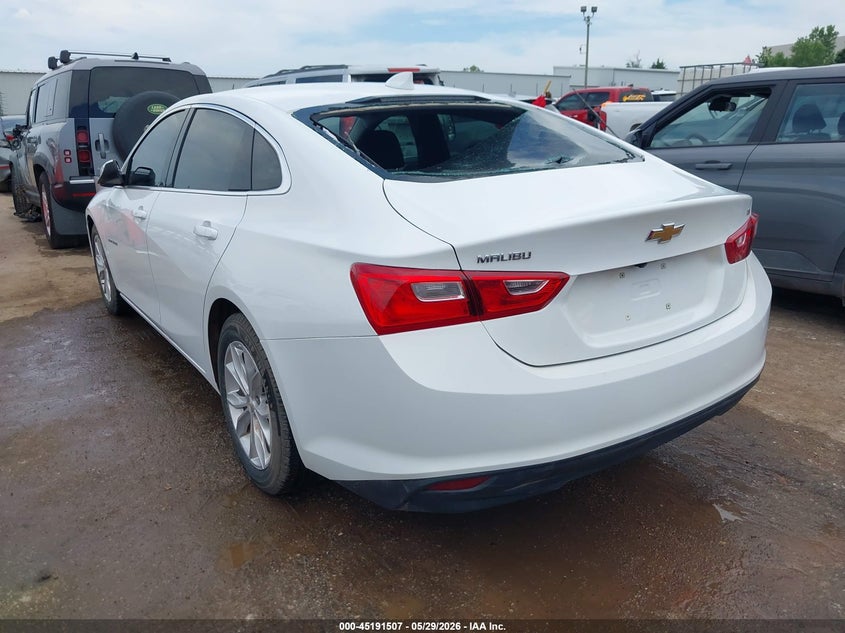 2023 Chevrolet Malibu VIN 1G1ZD5ST4PF222170 IAAI salvage auction — HAIL, Clear (Oklahoma), sold $8,675 on 2026-07-29 (photo 3)