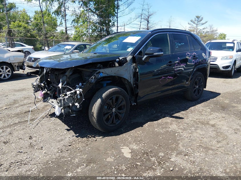 2022 Toyota Rav 4 VIN JTM16RFV0NJ022723 IAAI salvage auction — FRONT END, Salvage (New Jersey), sold $9,800 on 2026-07-27 (photo 2)