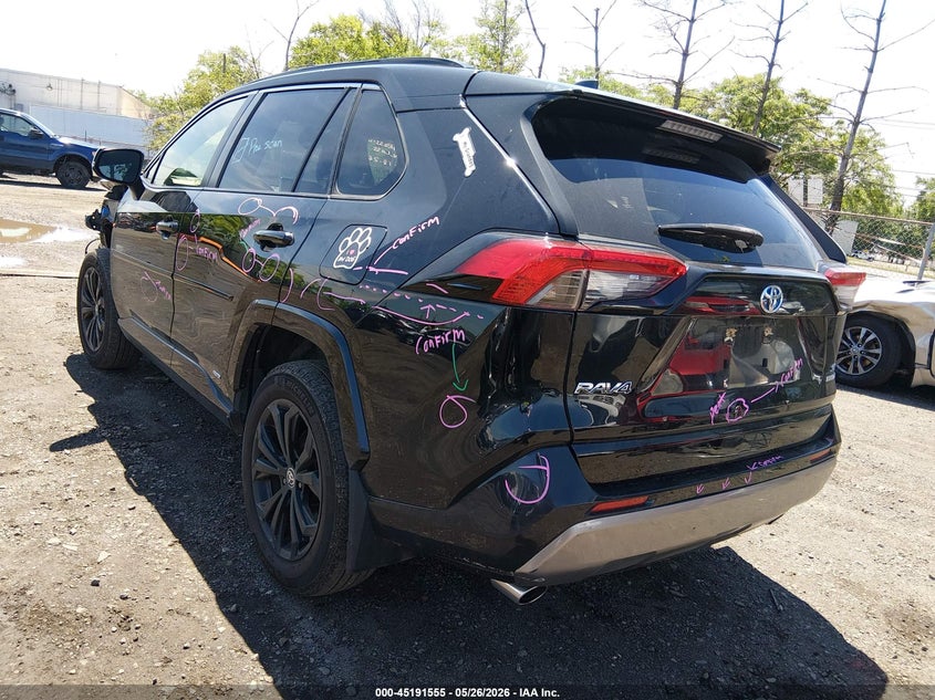 2022 Toyota Rav 4 VIN JTM16RFV0NJ022723 IAAI salvage auction — FRONT END, Salvage (New Jersey), sold $9,800 on 2026-07-27 (photo 3)